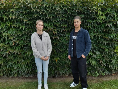 Schülersprecher sind Nikola Burdach (R9b) und Arian Ayyo (H9a)